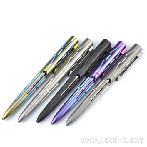 Portable Multi Purpose Gadget Titanium Tactical Pen